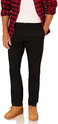 Amazon Essentials Men&#39;s Slim-Fit Wrinkle-Resistant Flat-Front Chino Pant