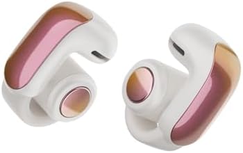 Bose Ultra Open Bluetooth Earbuds, True Wireless Earbuds with OpenAudio for Awareness, Clip On Design for Comfort, Immersive Audio, Up to 48 Hrs of Playtime, Sunset Iridescent - Limited Edition Color