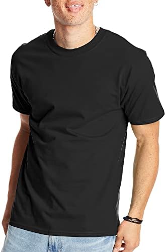 Hanes Men&#39;s Beefy-t T-Shirt, Heavyweight Cotton Tee, 1 Or 2 Pack, Big &amp; Tall