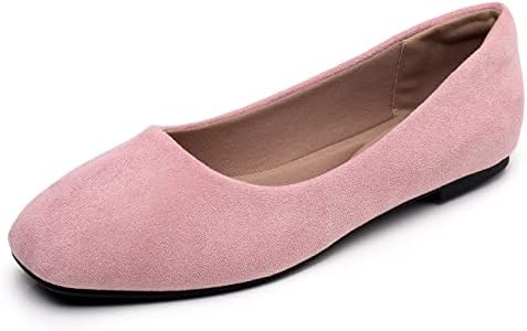 VenusCelia Women&#39;s Tile-Toe Flat Shoe