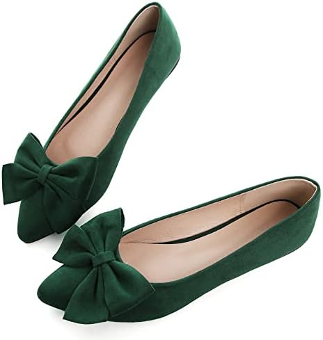 Dear Time Women&#39;s Ballet Flats Dress Ballet Shoes Slip on for Office Work Comfortable Shoes