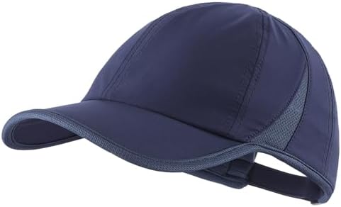Connectyle Adjustable Sports Cap Quick Dry Workout Hat Baseball Athletic Fitted Hat Lightweight Running Cap for Men &amp; Women