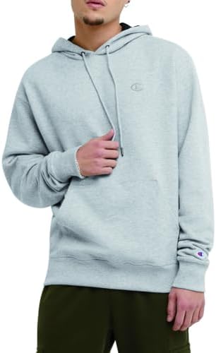 Champion Men&#39;s Powerblend Fleece Hoodie, C Logo (Retired Colors)