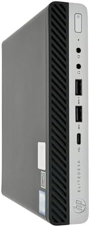 HP EliteDesk 600 G5 Mini PC  Intel Core i5-9500T  16GB RAM  512GB NVMe  Built in AX210 Wi-Fi BT  Windows 11 Pro  Mini Desktop Computer (Renewed) (16GB RAM + 512GB NVMe)