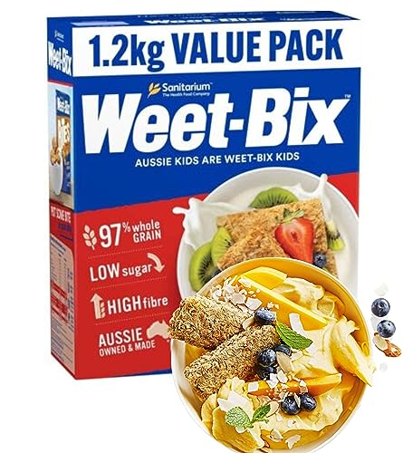 97% Whole Grain (1.12kg) By Sanitarium Health Food Company Australia. Low in Sugar._AB