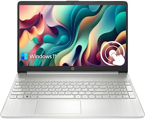 HP Pavilion 15.6&#34; HD Touchscreen Anti-Glare Laptop, 16GB RAM, 1TB SSD Storage, Intel Core Processor up to 4.1GHz, Up to 11 Hours Long Battery Life, Type-C, HDMI, Windows 11 Home, Silver