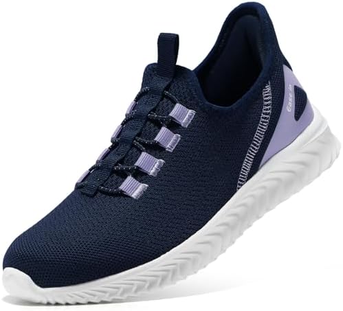 STQ Walking Shoes Women Orthopedic Slip On Breathable Mesh Sneakers Lightweight Arch Support Non Slip Maternity Nurse Ladies Tennis Plantar Fasciitis