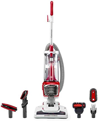 Kenmore DU2015 Bagless Upright Vacuum Lightweight Carpet Cleaner with 10\u2019Hose, HEPA Filter, 4 Cleaning Tools for Pet Hair, Hardwood Floor, Red
