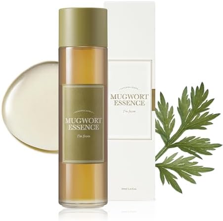 I&#39;m From Mugwort Essence  Vegan Extract - Soothe Sensitive and Irritated Skin, Redness Relief, Refreshing, Korean Hydrating Toner  5.4 Fl Oz, All Skin Types, PETA Approved