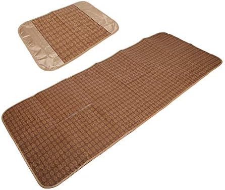 YYQTGG Summer Sleeping Mat, 195x80cm\/76 8x31 5in Foldable Summer Bed Mat Cool Sleeping Mattress Cooling Bed, Mattress Topper Pad Rattan for Home School Dormitory