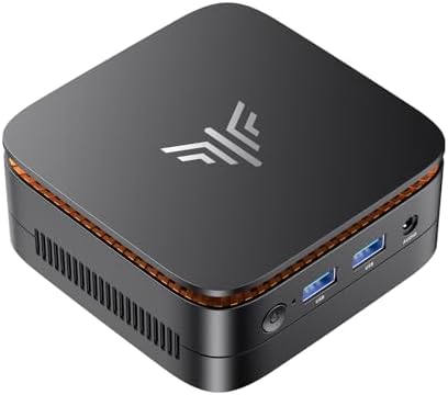 KAMRUI Mini PC Computer, Intel Processor N97 (up to 3.6 GHz), 16GB DDR4 RAM 256GB M.2 SSD, Mini Desktop Computer Support Dual 4K, WiFi, Bluetooth, Ethernet, HTPC for Business, Education, Home