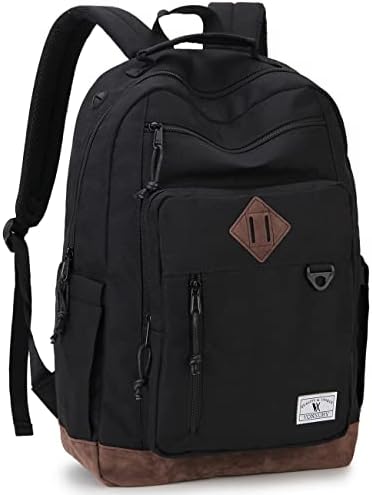 VX VONXURY Backpack for Men Women,Lightweight Bookbag with Mulitiple Pockets,Classical Water Resistant Travel Backpack