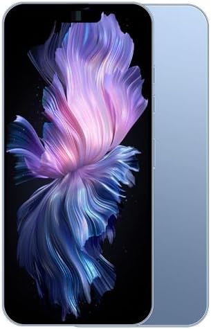 14PROMA X Unlocked Cell Phone,Long Battery Life 6.82&#34; HD Screen Unlocked Phones,Android14 16+512GB Smartphone with 128G Memory Card,Dual SIM\/Fingerprint Lock\/Face ID\/GPS (Blue)