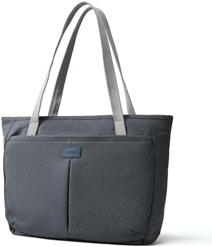 Flyook women's work handbag with zipper waterproof shoulder bag top handle handbag, suitable for travel and work.