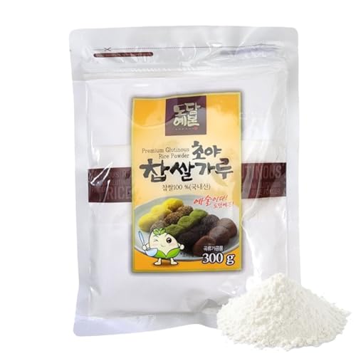 Premium Korean Sweet Rice Flour 100% Glutinous Rice Flour Sweet Rice Powder 찹쌀가루 300g