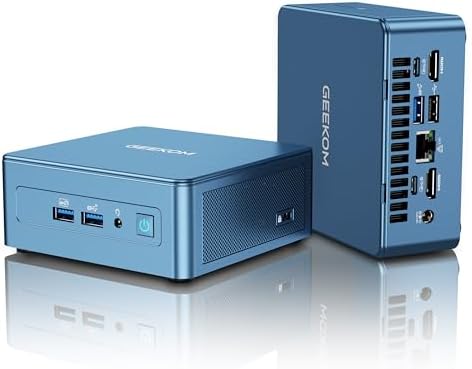 GEEKOM IT13 Mini PC 2025 Edition, with Intel 13th Gen i9-13900HK (3-Year Quality Support), 32GB RAM\/1TB NVMe SSD, NUC13 Mini Desktop Computer Windows 11 Pro for Home&amp;Office  8K UHD,USB4,WiFi 6E,B