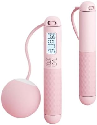Jump Rope Intelligent Cordless Counting Load Steel Wire Rope Sports Equipment Big Ball Jump Rope Home, Office Body Electric Massagers