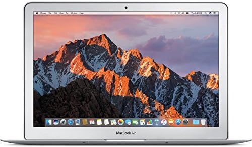 Apple MacBook Air with Intel Core i5, 1.6GHz, (13-inch, 4GB,128GB SSD) - Silver (Renewed)