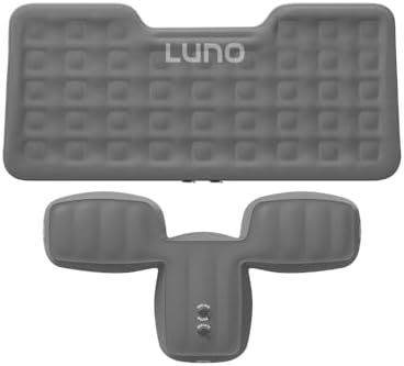 Luno Van Front Cab AIR Mattress - Inflatable Sleeping Van Bed for Travelers &amp; Campers - Front Seat Air Mattress Fits Ford Transit, Mercedes Sprinter, RAM Promaster, Winnebago Solis &amp; Other Van