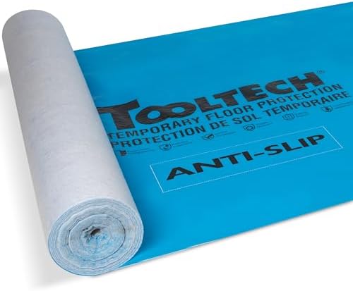 Temporary Floor Protection for Renovation, Painting, Construction - 40&#34; x 90 ft, Covers 300 sqft