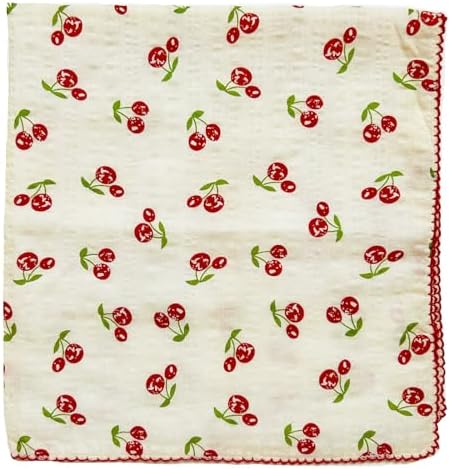 APIGANIZ 21&#34;x21&#34; Cotton Bandana for Women, Super Soft Textured Fabric, Kerchief, Neck Scarf for Women, All-Occasion Gift