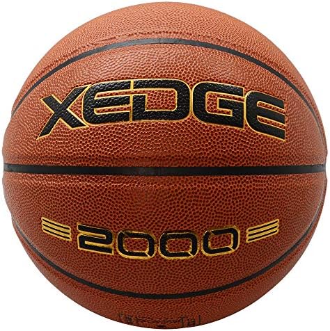 XEDGE Basketball Size 5\/6\/7 Composite Leather Street Basketball Indoor Outdoor Game Ball with Needle,Pump and Carry Bag