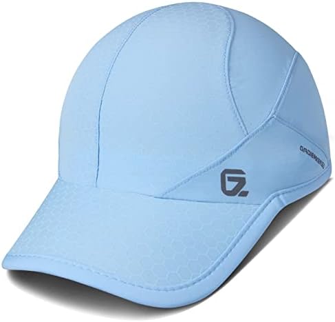 GADIEMKENSD Stretch Running Hat with Soft Brim, Quick Dry, Unstructured, Unisex-Adult