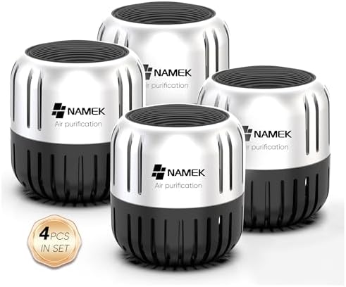 Refrigerator Deodoriser 4-Pack The world&#39;s best Fridge deodorizer odor eliminator Closet deodorizer, no need to plug in Better performance than bamboo charcoal air purification bags and baking sod