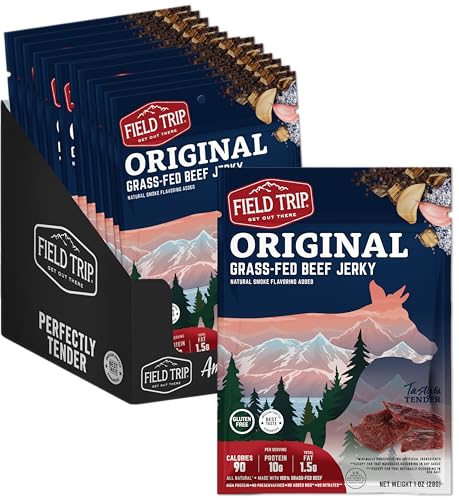 Field Trip Beef Jerky, Original, 1 Oz Bag, 12 Bags\/carton