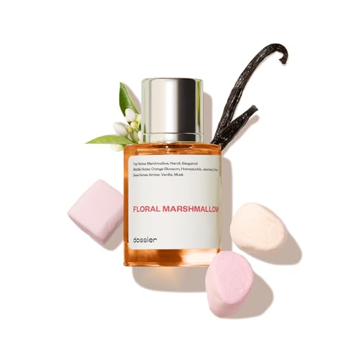 Dossier - Eau de Parfum - Floral Marshmallow - Inspired by By Kilian&#39;s Love,Don&#39;t Be Shy - Perfume Luxury - Pure Infused - Paraben-Free - Vegan - Feminine - For Women -Fragrance 3.4 oz (Spray 