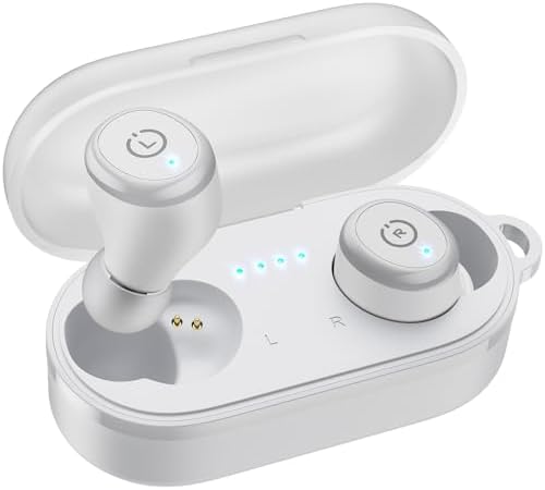 TOZO T10 Wireless Earbuds Bluetooth 5.3 Headphones, App Customize EQ, Ergonomic Design, 55H Playtime, Wireless Charging Case, IPX8 Waterproof Sound in-Ear Headset, 2025 New Version