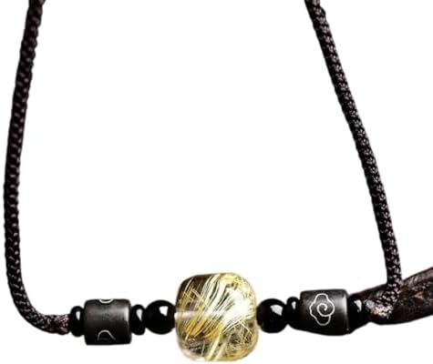 Ecqizer Natural South Red Bracelet For Women, Charms For Good Luck And Wealth