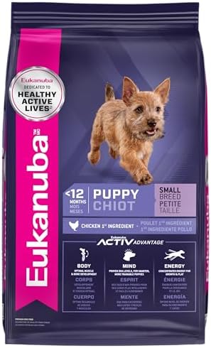 Eukanuba Puppy Small Breed Dry Dog Food, 15 lb
