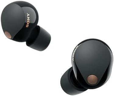 Sony WF-1000XM5 The Best Truly Wireless Bluetooth Noise Canceling Earbuds &amp; in-Ear Headphones with Alexa Built-in, Black