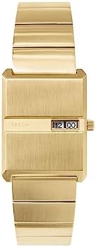 Breda &#39;Pulse&#39; Gold and Metal Bracelet Watch, 26MM