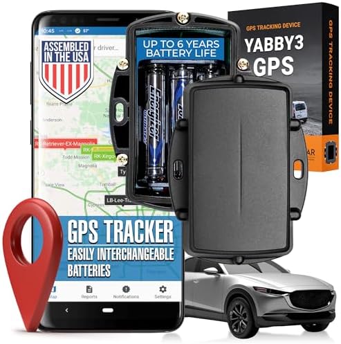 LoneStar Tracking Hidden GPS Tracker Device Yabby3 \u2013 4G\/5G Weatherproof Car, Trailer, Vehicle &amp; Asset Tracking, Anti-Theft Satellite Tracking, Real-Time Location &amp; Security(Low Cost Subs