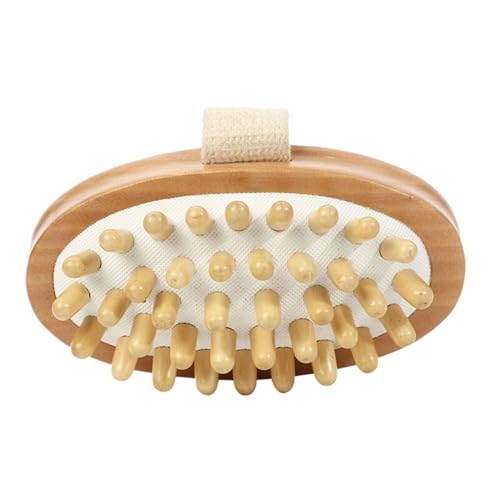 Wooden Massage Tool Neck and Back comb Massager Manual Roller Massage Tool Portable Meridian Massage Instrument Natural Massage comb Stick Tools ChuWenSheng47
